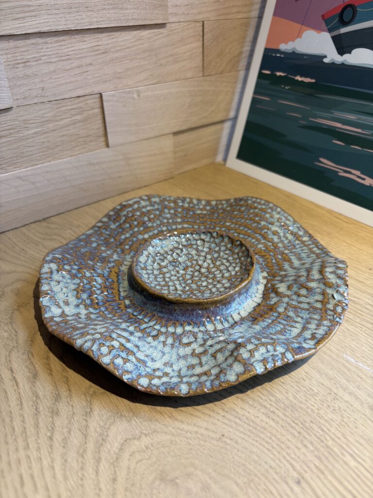 Assiette décorative - à bijoux