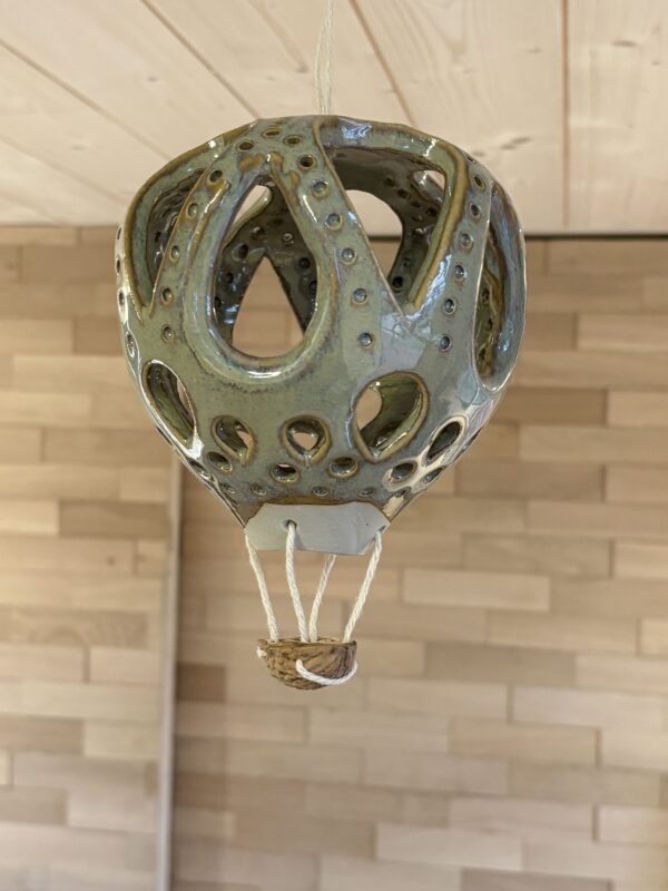 Suspension montgolfière décorative